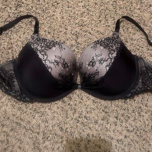 Elegant Black Lace Bra